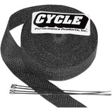 CYCLE PERFORMANCE PROD. CPP/9042 Cycle Performance Prod. Fiberglass Exhaust Wrap Kit - Black - 2" X 25' Cpp/9042