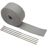 CYCLE PERFORMANCE PROD. CPP/9057 Cycle Performance Prod. Fiberglass Exhaust Wrap Kit - Silver - 1" X 50' Cpp/9057