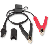 TECMATE O14 Tecmate Charger Cord - Sae To Fused Battery Clips O-14