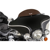 Slipstreamer Windshield - 6" - Dark Smoke - '96-'13 Flht/C S-135-6Ds