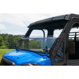 Seizmik Folding Windshield - Hard Coated Polycarbonate - Mule 50-26095Kit