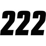 FACTORY EFFEX 0890002 Factory Effex Fx Factory Number 2 - Black - 4" 08-90002