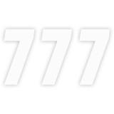 FACTORY EFFEX 0890017 Factory Effex Fx Factory Number 7 - White - 4" 08-90017