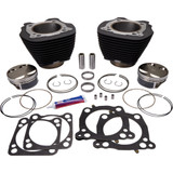 S&S Cycle 128" Big Bore Cylinder Kit - M8 - Black 910-0685