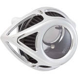 ARLEN NESS 18978 Arlen Ness Clear Tear Air Cleaner Kit - Chrome 18-978