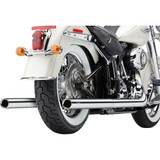 COBRA 6986 Cobra True Dual Exhaust - Billet Tip - '12-'17 Softail 6986