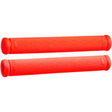 ODI N01RFFR Odi Grips - Ruffian - 8" - Snow - Fluorescent Red N01Rffr