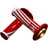 ODI H36EPRW Odi Grips - Emig - Pro - V2 - Red/White H36Eprw