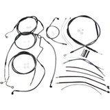MAGNUM SHIELDING 487843 Magnum Shielding Black Pearl Designer Handlebar Installation Kit 487843