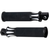 Arlen Ness Footpegs - Deep Cut - Black 07-909
