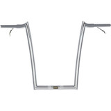 Paul Yaffe Bagger Nation Handlebar - Oem - Pre-Wired - 16" - Chrome H00916-W Paul Yaffe Bagger Nation Handlebar - Oem - Pre-Wired - 16" - Chrome H00916-W