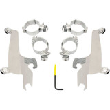 MEMPHIS SHADES MEK1988 Memphis Shades Trigger Lock Sportshield Mounting Kit - M50 - Polished Mek1988