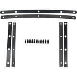 MEMPHIS SHADES MEM0915 Memphis Shades Fats Windshield Hardware Straps - Black Mem0915