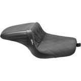 LE PERA LK596DMGP Le Pera Kickflip Seat - Diamond W/ Gripp Tape - Black - Xl '10-'22 Lk-596Dmgp