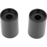 LA CHOPPERS LA741403B La Choppers Riser Extensions - 2" X 1-1/4" - Black La-7414-03B