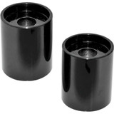 LA CHOPPERS LA741352B La Choppers Riser Extensions - 1-1/2" X 1-1/2" - Black La-7413-52B