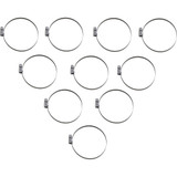 Parts Unlimited Embossed Hose Clamp - 70-90 Mm Parts Unlimited Embossed Hose Clamp - 70-90 Mm