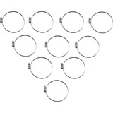 PARTS UNLIMITED 2402-0276 Parts Unlimited Embossed Hose Clamp - 70-90 Mm