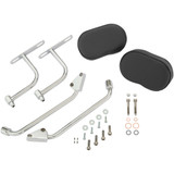 Show Chrome Deluxe Armrest - Passenger - Black - Indian 30-202