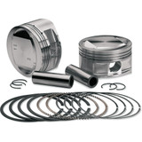 S&S Cycle Piston Kit - For 106" Stroker Kit - +.010" 92-1211