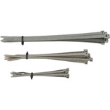 Moose Racing Cable Ties - Grey - 30-Pack 303-4688