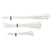 Moose Racing Cable Ties - White - 30-Pack 303-4689