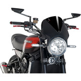 Puig Hi-Tech Parts Windscreen - Black/Black 003Nn