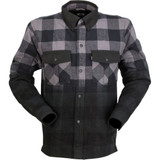 Z1R Duke Ombre Flannel - Gray/Black - Medium