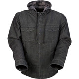 Z1R Timber Denim Shirt - Black/Gray - Medium
