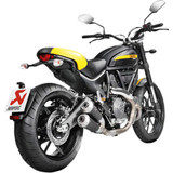 AKRAPOVIC SD8SO4CUBTBL/1 Akrapovic Ducati Scrambler Titanium Muffler S-D8So4-Cubtbl/1