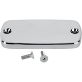 Baron Master Cylinder Cover - Smooth - Honda/Yamaha - Chrome Ba-7626-00