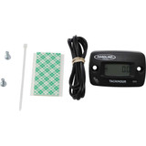 HARDLINE HR80612 Hardline Hour/Tach Meter With Log Book Hr-8061-2