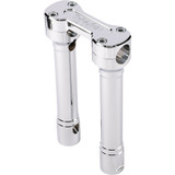 Thrashin Supply Co. Risers - Hole Shot - 8" - Chrome Tsc-8100-3