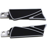 COVINGTONS C1843B Covingtons Rear Pegs - Ripper - Black C1843-B