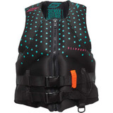 SLIPPERY 3241-0140 Slippery Women'S Surge Neo Vest - Black/Mint - Small