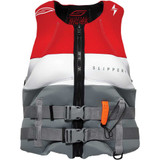 SLIPPERY 3240-0913 Slippery Surge Neo Vest - Charcoal/Red - Medium