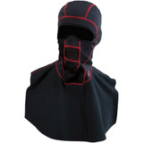 Arctiva Windshield Balaclava With Dickie - Black/Red - Small/Medium