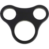 DRAG SPECIALTIES 2210-0566 Drag Specialties 1.5" T-Bar Gauge Mount - Flat Black - For Mini Gauge
