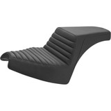 SADDLEMEN I2104171 Saddlemen Step-Up Seat - Front Tuck-N'-Roll/Rear Smooth - Black - Chief I21-04-171