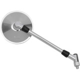 PARTS UNLIMITED 0640-0343 Parts Unlimited Mirror - Side View - Round - Chrome