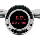 Dakota Digital Big Dog Direct Plug-In Speedometer - Red Led Bd-140-R