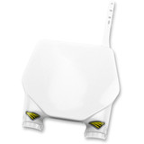 Cycra Stadium Number Plate - White - Honda 1Cyc-1200-42