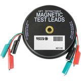 LANG TOOLS 1135 Lang Tools Test Leads - Electrical System - Retractable/Magnetic - 10' 1135