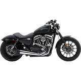 COBRA 6472 Cobra 2-Into-1 El Diablo Exhaust System - Chrome - 4" 6472
