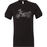 Yamaha Apparel Yamaha Rz350 T-Shirt - Black - Medium Np21S-M1973-M
