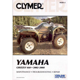 CLYMER CM2852 Clymer Manual - Yamaha Grizzly 660 '02-'08 Cm2852