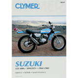 Clymer Manual - Suzuki 125-400 Cm369