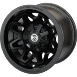 Moose Utility Wheel - 416X - Front/Rear - Black - 14X7 - 4/110 - 5+2 416Mo147110Mb55