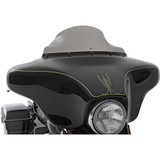Klock Werks Flare Windshield - 6-1/2" - Black - '86-'95 Flht Kww-01-0196