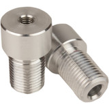 Driven Racing Adapter - Mirror - Handlebar End - Silver - Halo Dbew-Adp-Fz